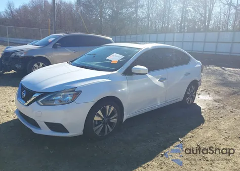 2019 Nissan Sentra Sv z USA, uszkodzony, nr VIN 3N1AB7AP6KY235324